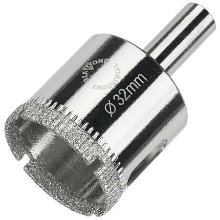 Алмазная коронка по керамике, плитке и стеклу 32 мм Diamond Industrial
