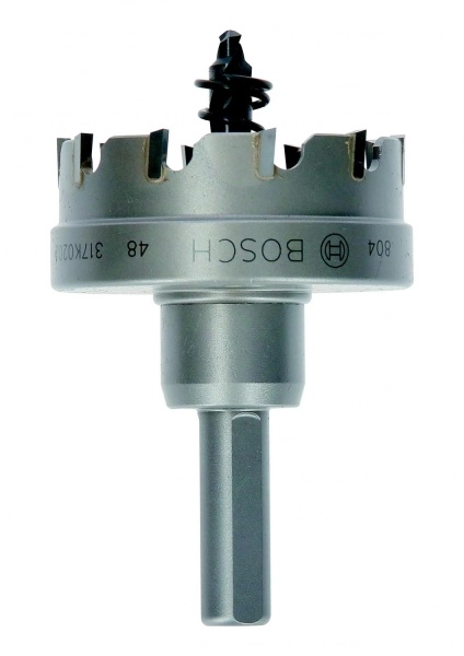 Коронка твердосплавная BOSCH Ф48х5мм HEX (PRECISION FOR SHEET METAL 2608594150)