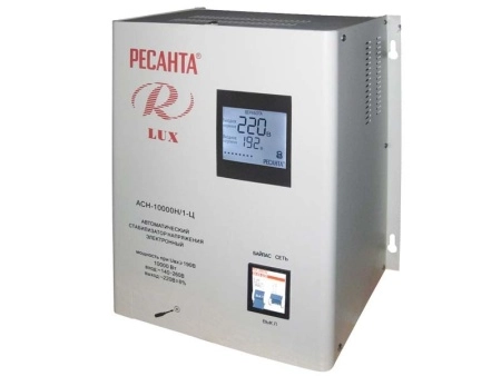 фото стабилизатор напряжения серии lux ресанта асн-10000н/1-ц