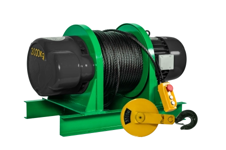 фото лебедка электрическая kcd 2500/5000 кг, 70/35 м, u=380 в