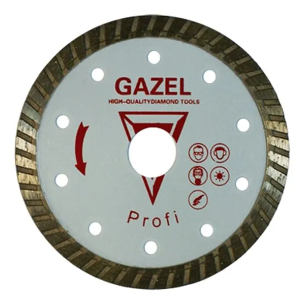 Алмазный диск Сплитстоун (GAZEL TURBO 125X2,2X10X22,2) PROFI